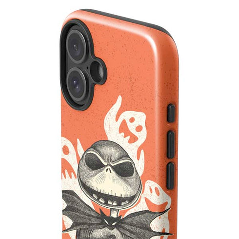 Disney The Nightmare Before Christmas The Pumpkin King iPhone 16 Plus Impact Case
